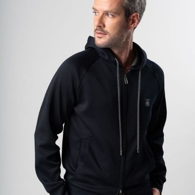 Felpa uomo colore blu